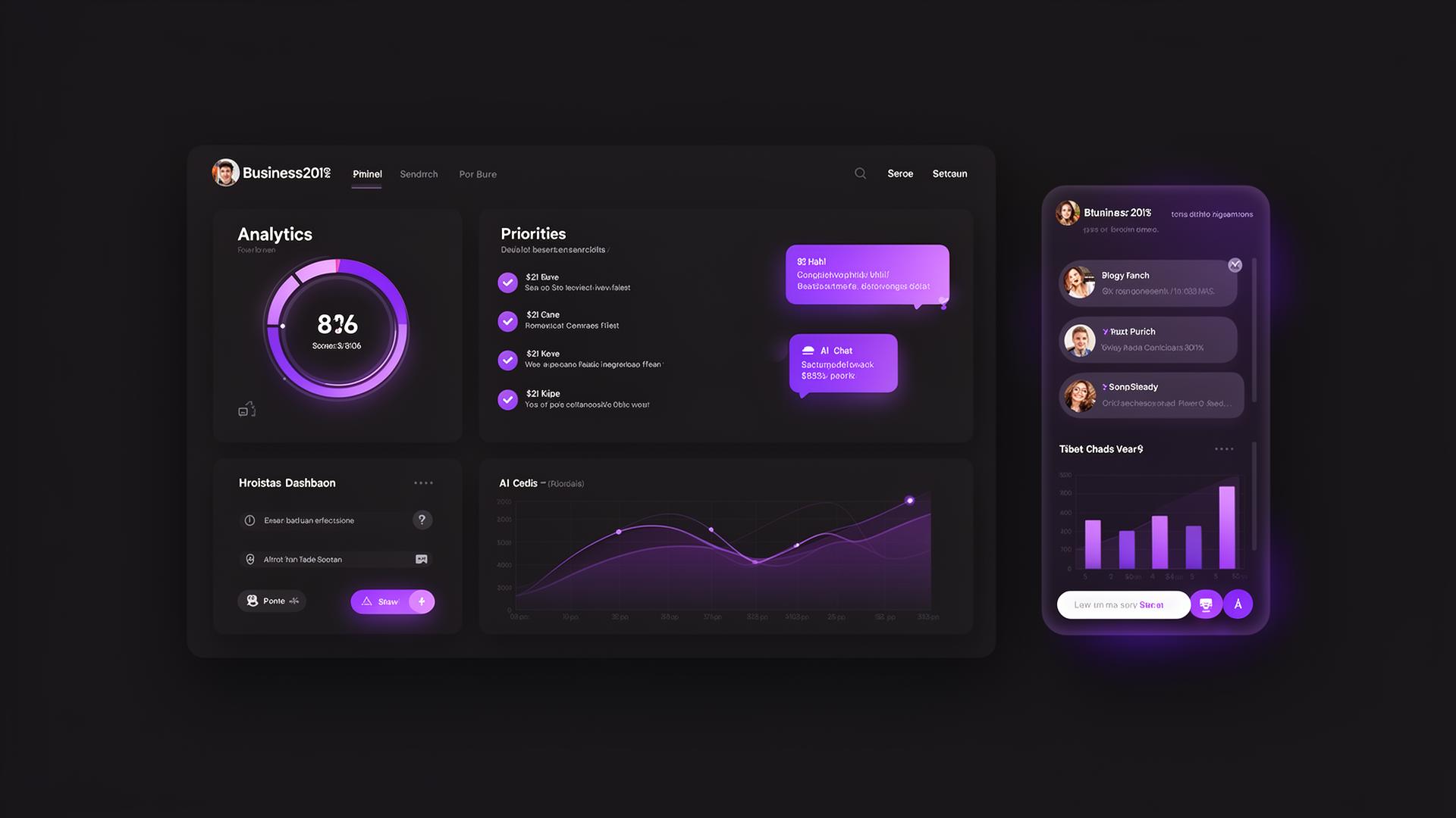 Painel do DiagnósticPro com diagnóstico, checklist e chat com IA